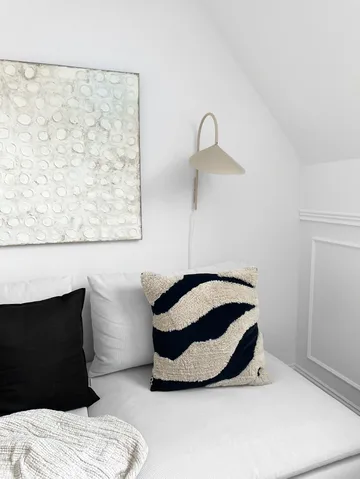 Calm pillow case linen 50x50 cm - Carbon - Scandi Living