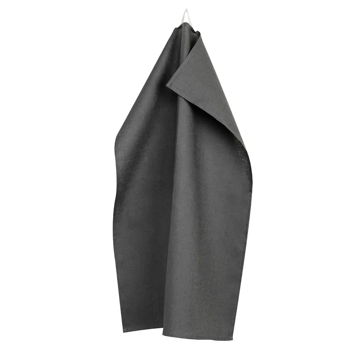 Clean kitchen towel 47x70 cm 2-pack - Charcoal - Scandi Living