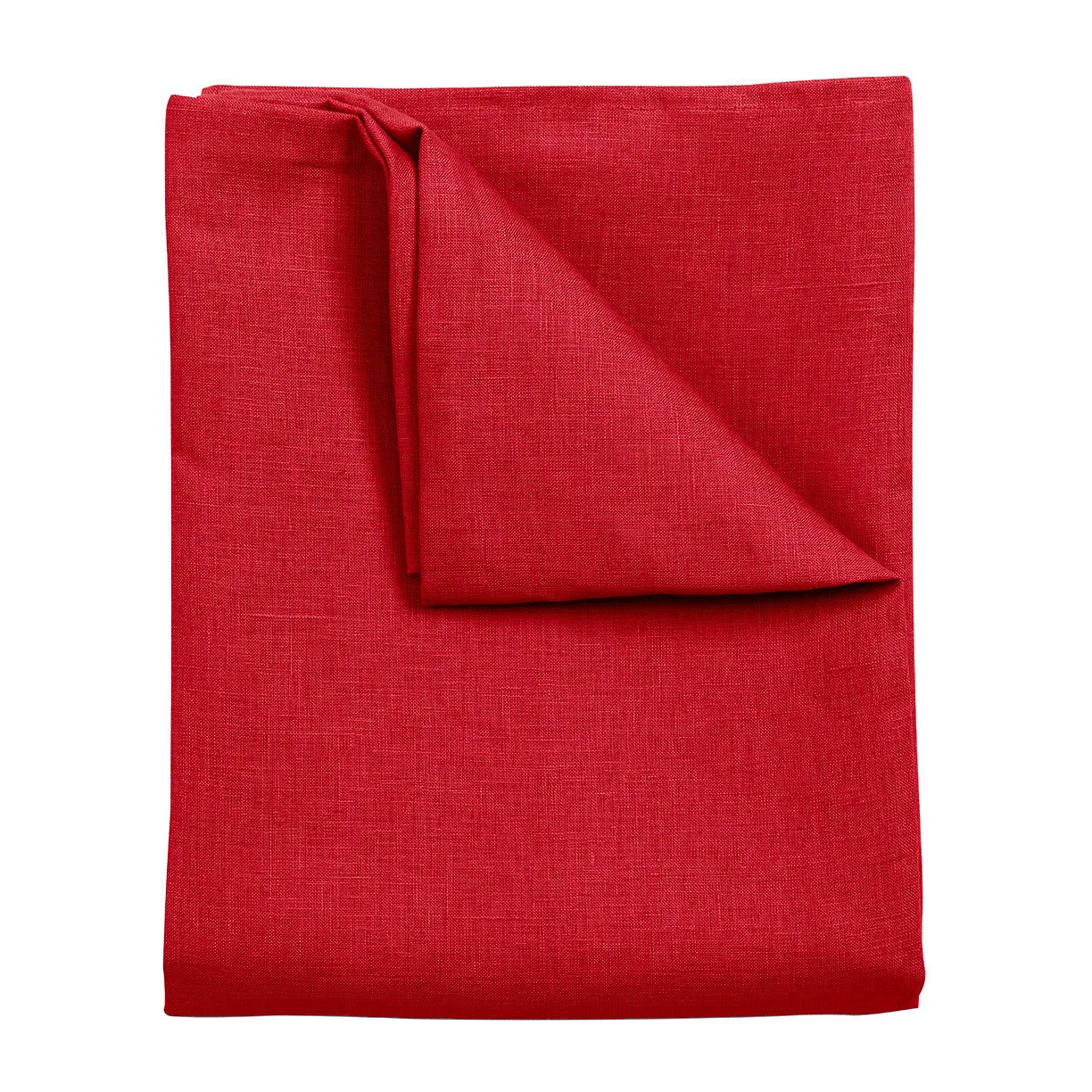 Clean linen table cloth 145x350 cm, Red Scandi Living