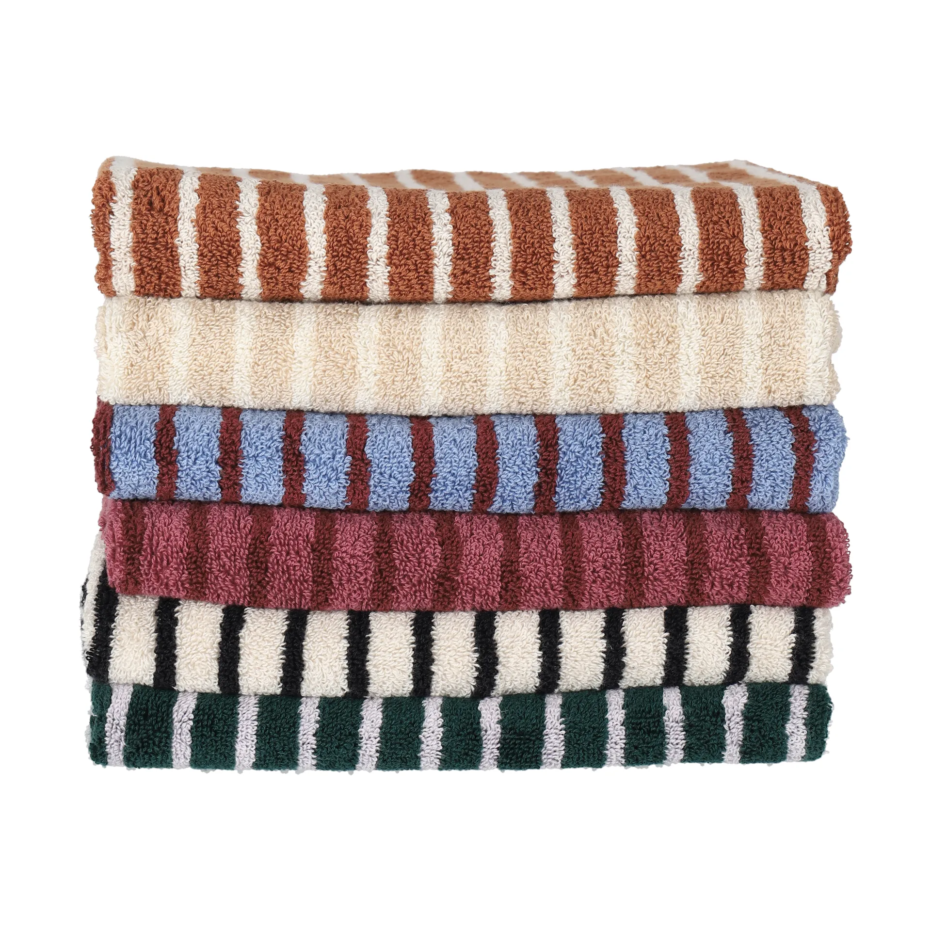 Drift bath towel 100x150 cm, Blue-red Scandi Living