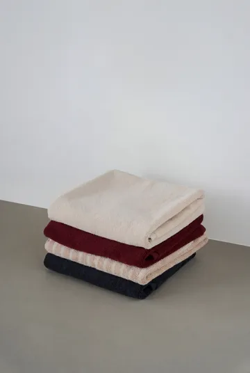 Drift towel 50x70 cm - Black - Scandi Living