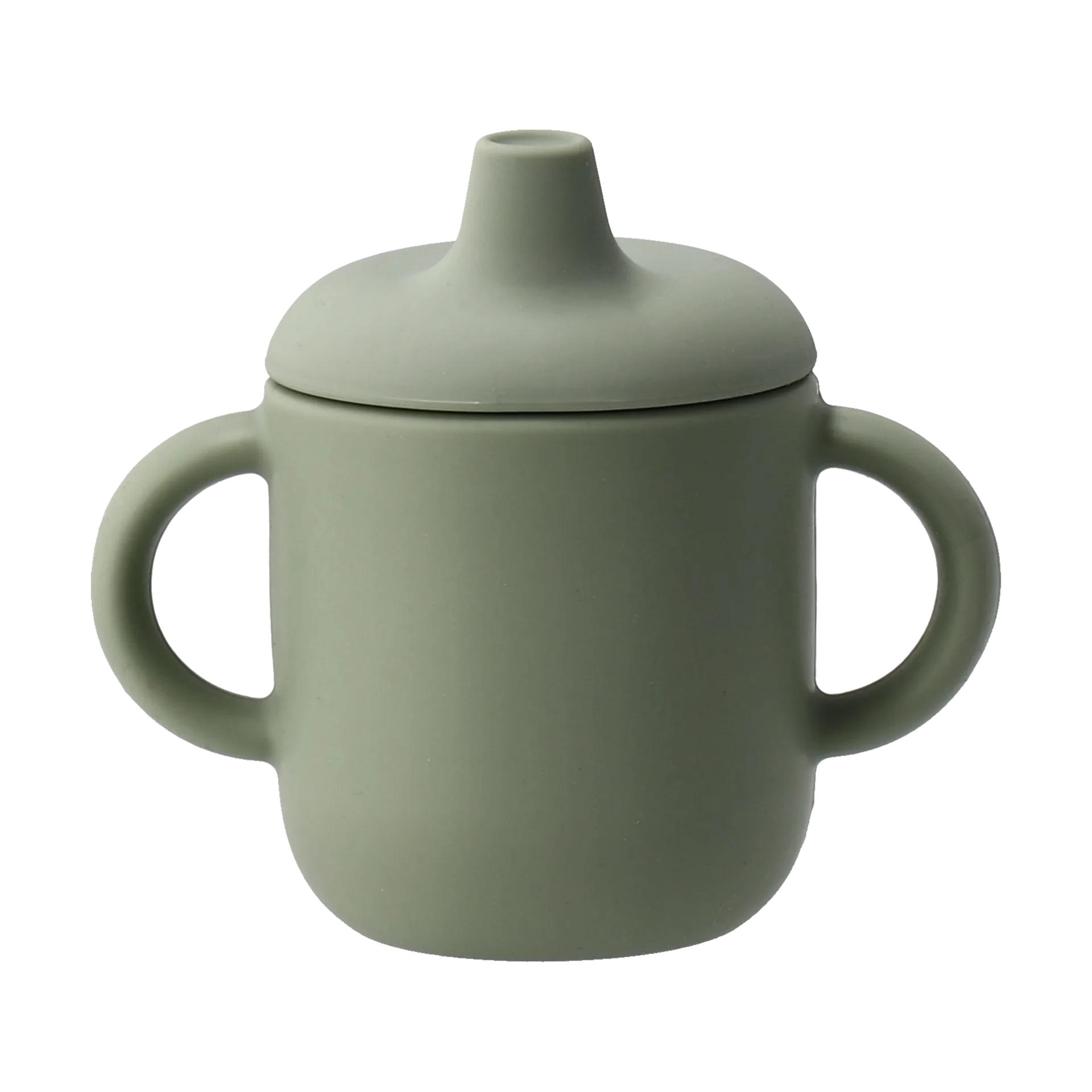 Elvie sippy cup silicone 180 ml, Green Scandi Living