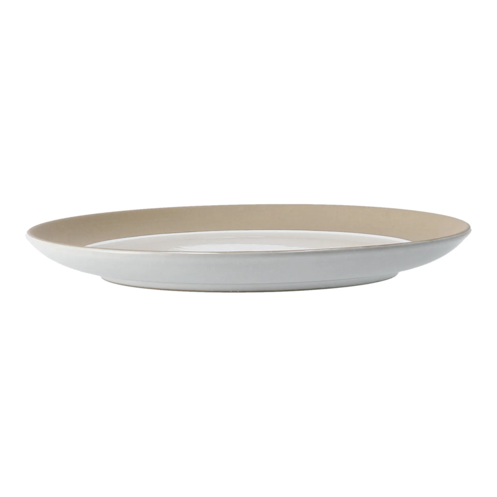 Fossil small plate Ø21 cm, White Scandi Living
