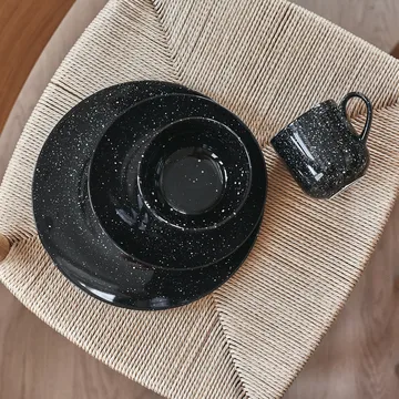 Freckle bowl 60 cl - black - Scandi Living