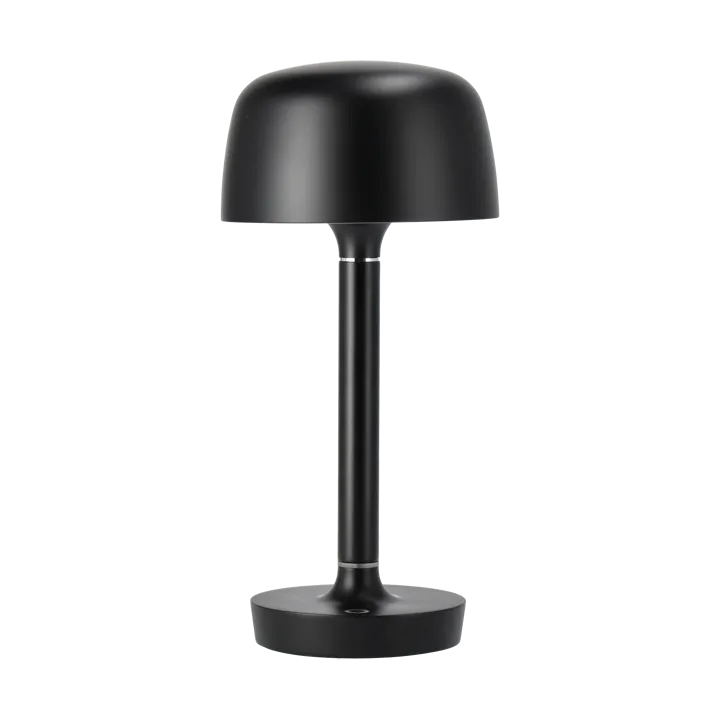 Halo portable table lamp 25,5 cm - Black - Scandi Living