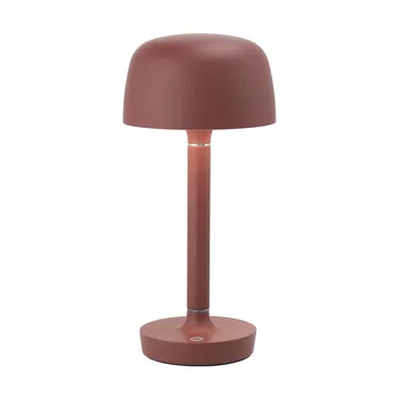 Halo portable table lamp 25,5 cm - Burgundy - Scandi Living