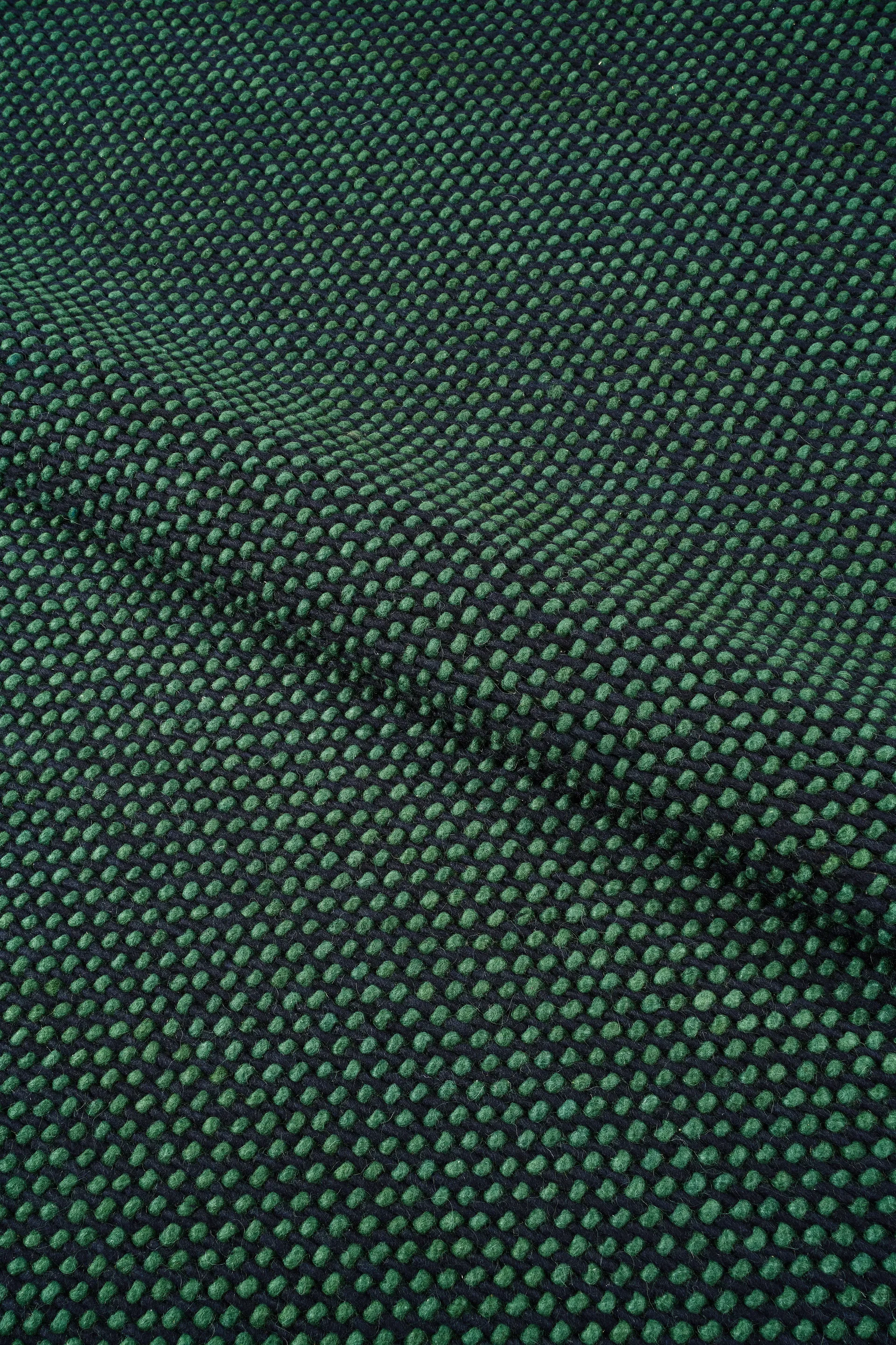 Hill wool rug, Blue-green, 200x300 cm Scandi Living