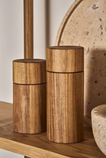 Hollow salt grinder 13 cm - Acacia - Scandi Living