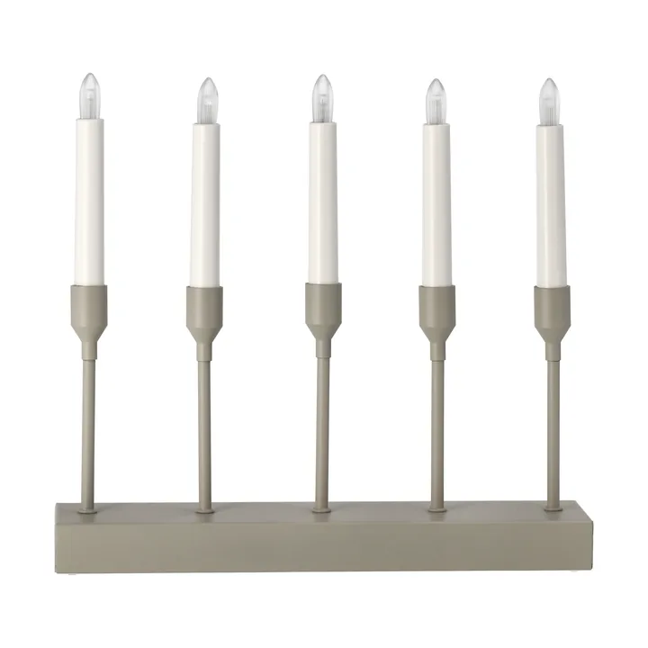Kindle portable advent candlestick 30 cm - Beige - Scandi Living