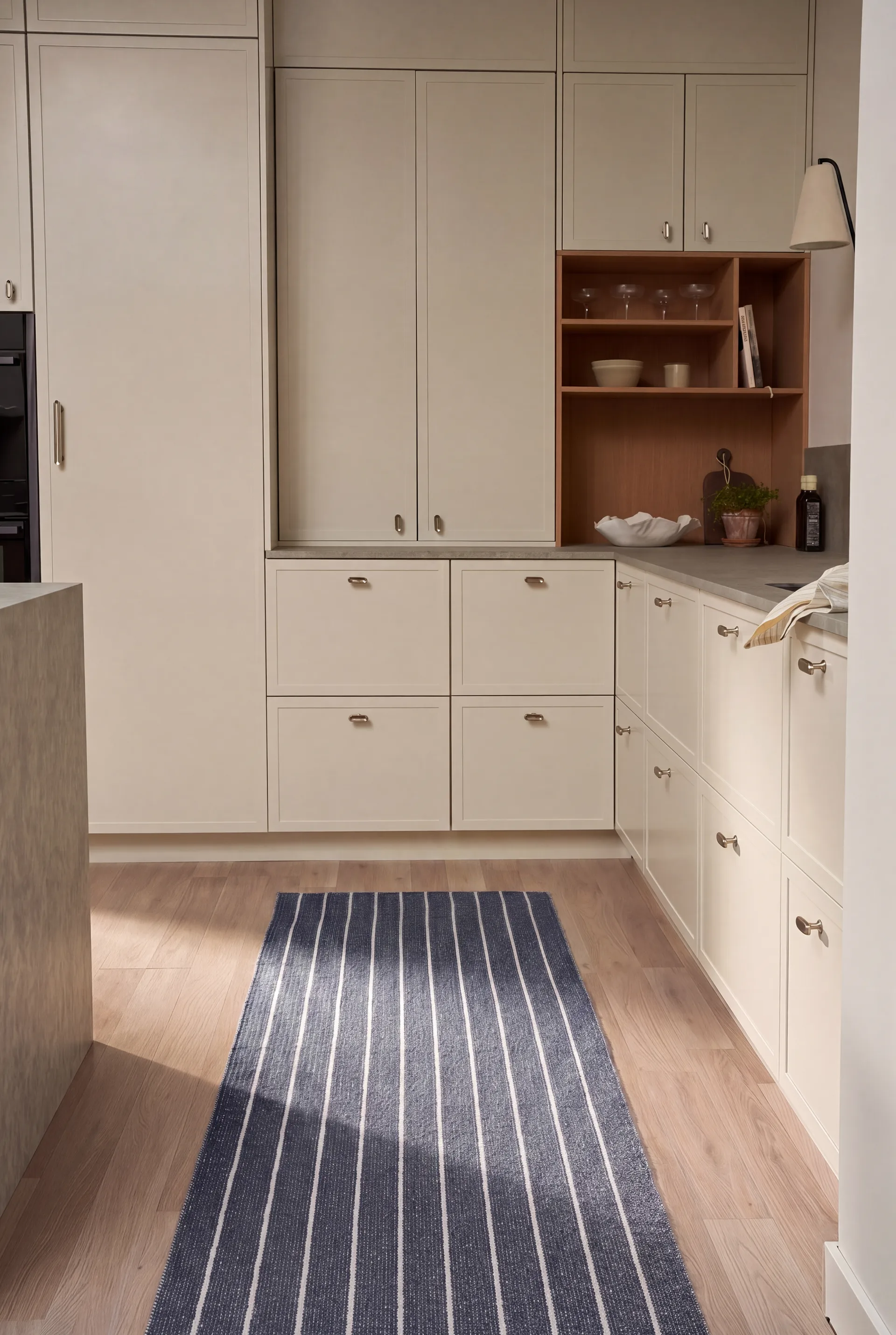 Lane runner rug, Ocean blue, 70x250 cm Scandi Living