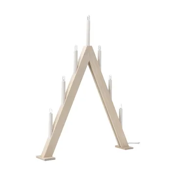 Nord advent candelabra 60 cm - White stained - Scandi Living