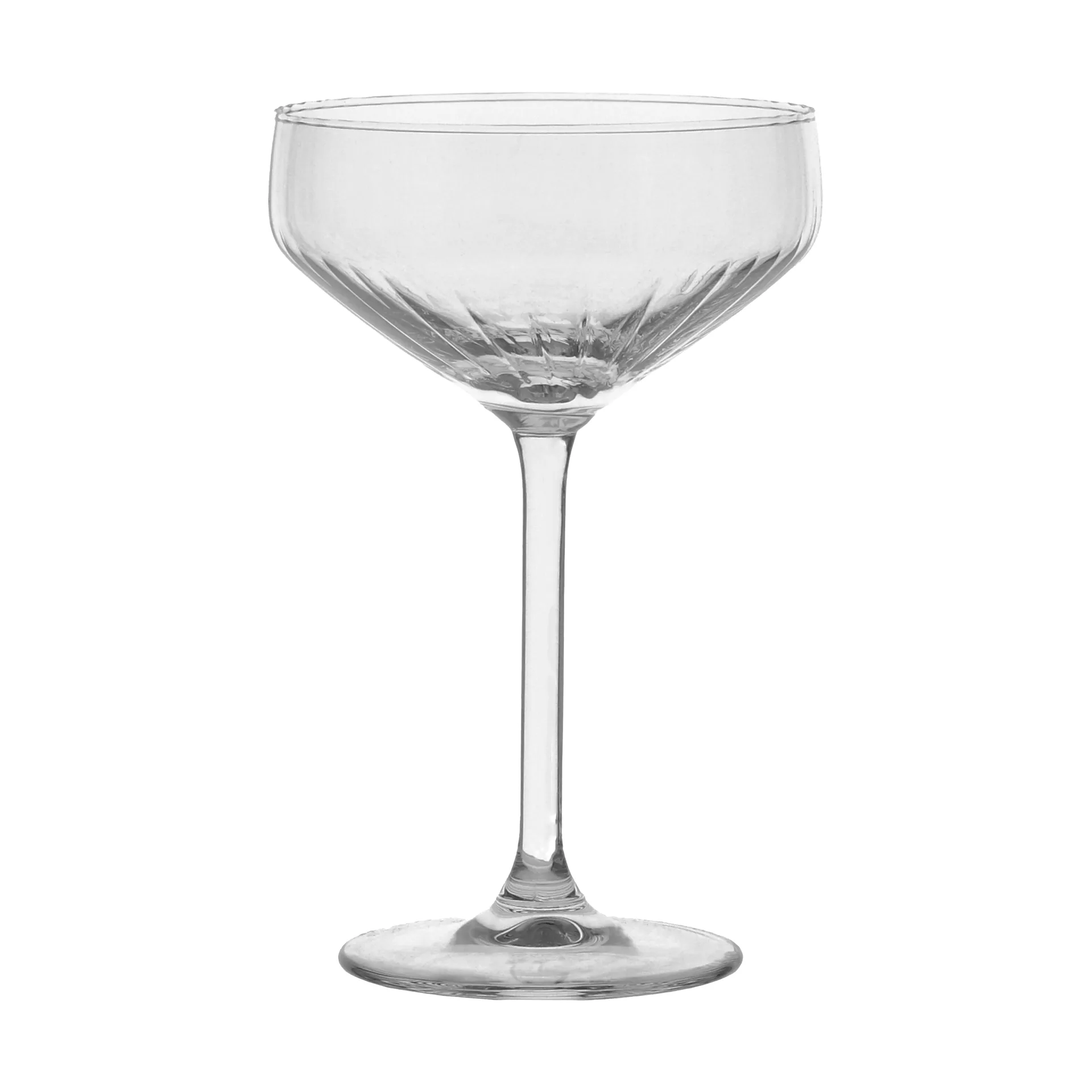 Pristine champagne coupe glass 29 cl 4-pack, Clear Scandi Living