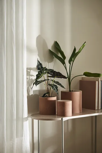 Speckled pot Ø15 cm - Rust - Scandi Living