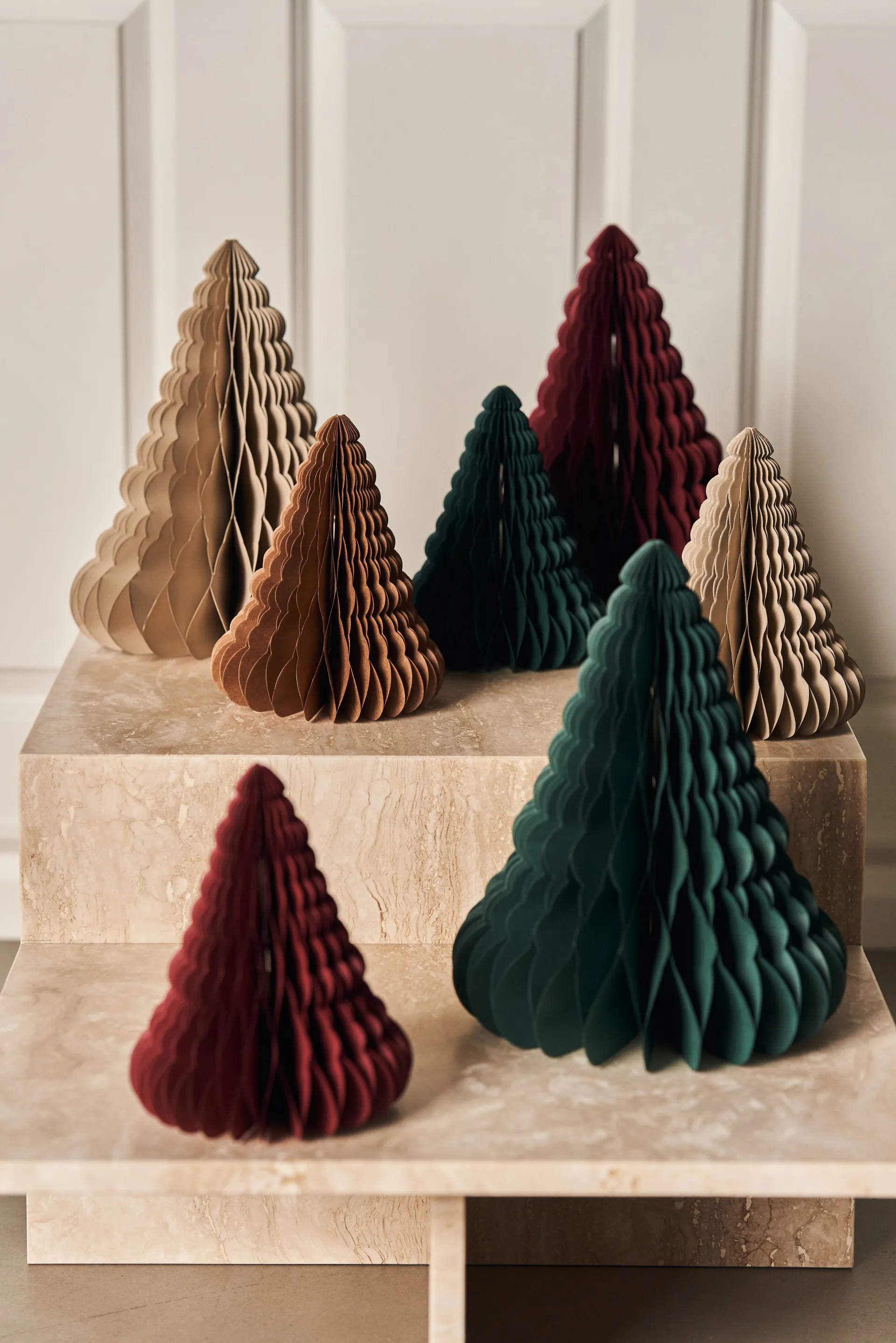 Trees Christmas tree decorations 2-pack, Red Scandi Living