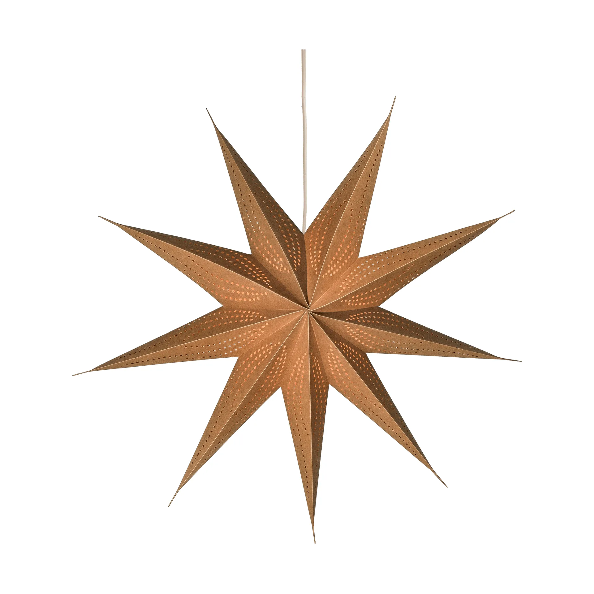 Veil advent star, Nature, Ø45 cm Scandi Living