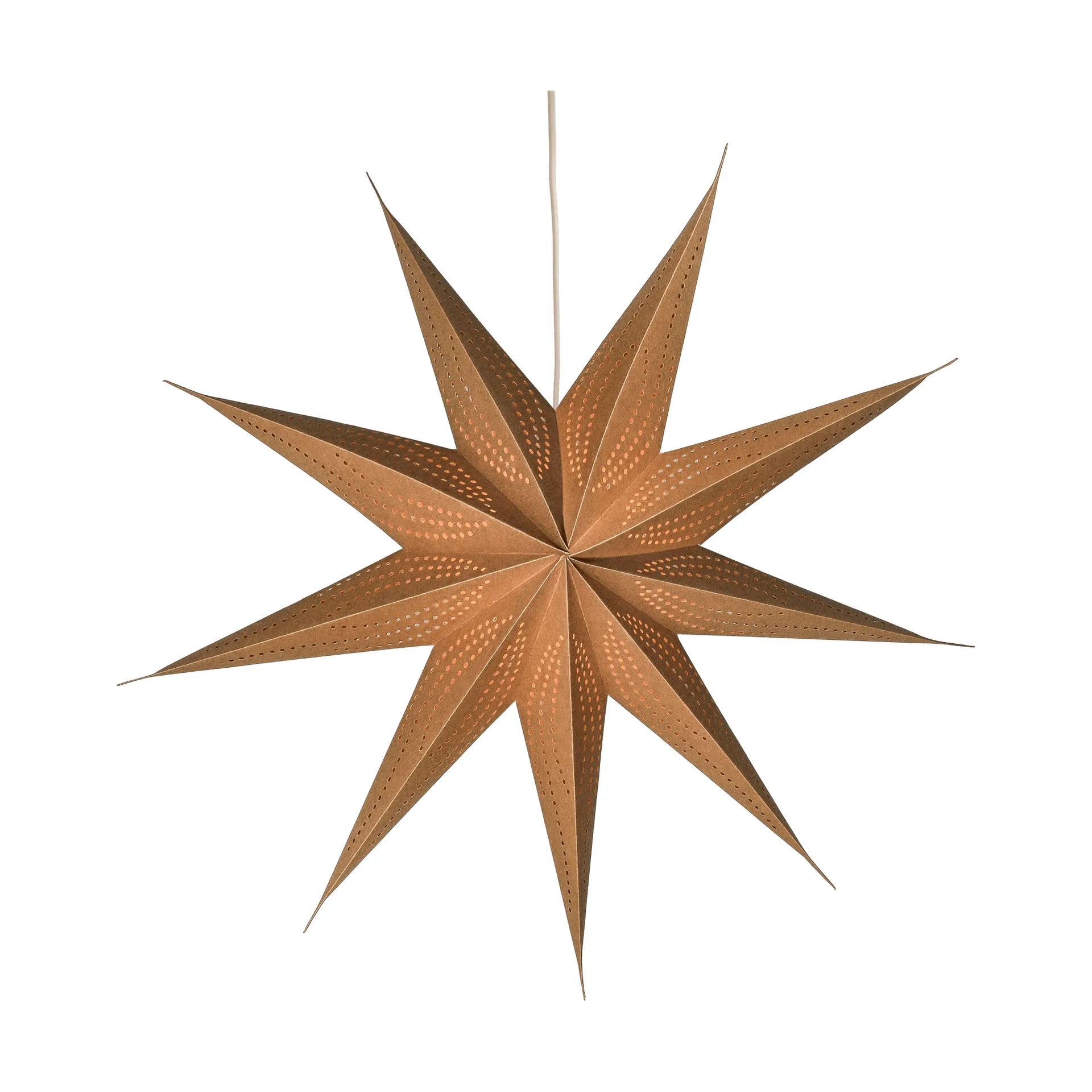 Veil advent star, Nature, Ø60 cm Scandi Living