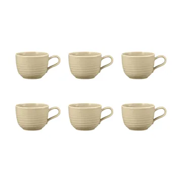 Terra cup 26 cl 6-pack - Sand Beige - Seltmann Weiden