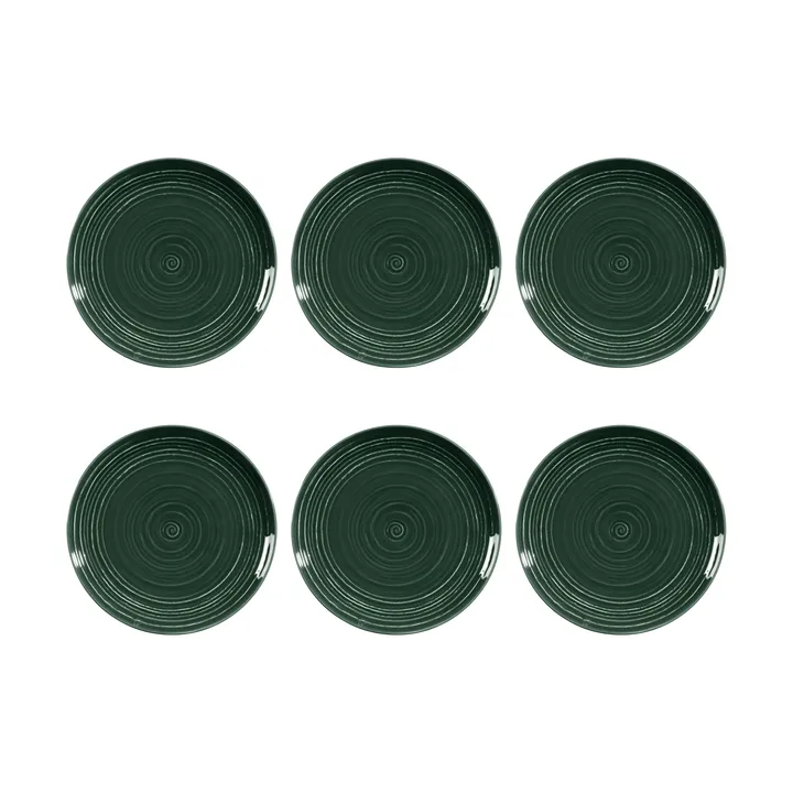 Terra plate Ø22.7 cm 6-pack - Moss Green - Seltmann Weiden