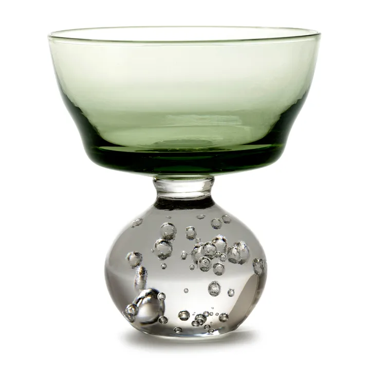 Eternal snow stem glass M 9.2 cm - Green - Serax