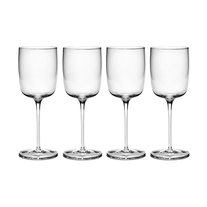 Passe-Partout red wine glass 35 cl 4-pack clear - Serax