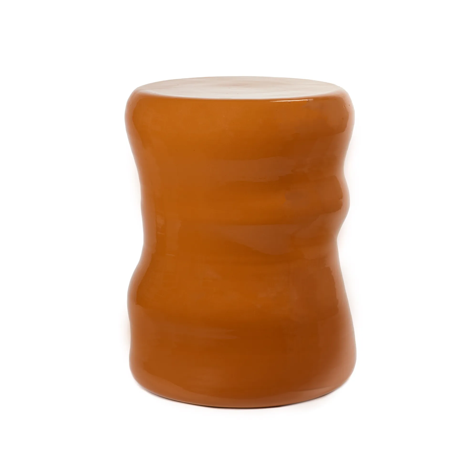 Pawn side table Ø35x43 cm, Rust Serax