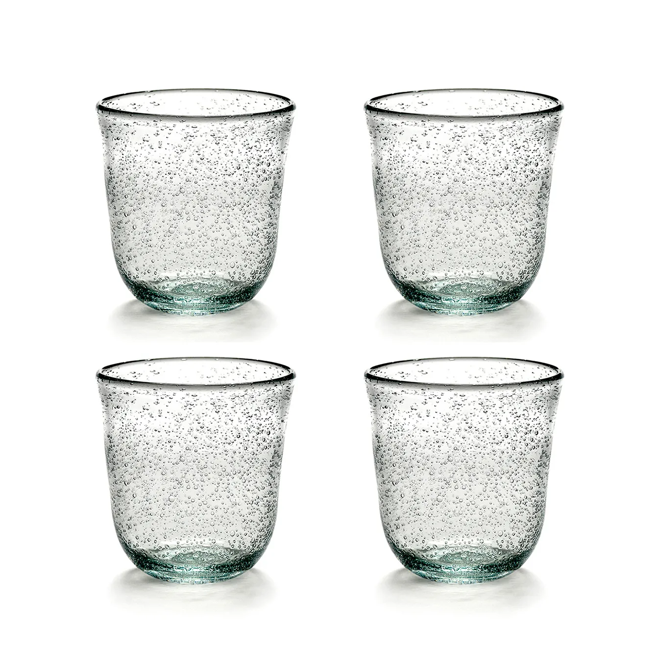 Pure Pascale water glass 4-pack clear Serax