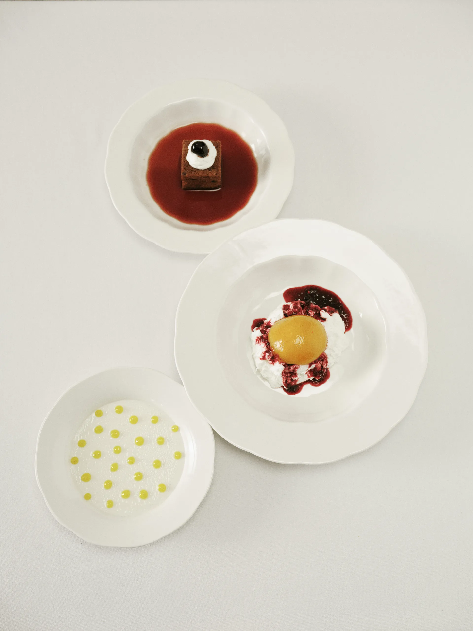 Silhouette deep plate L Ø27 cm 4-pack, White Serax