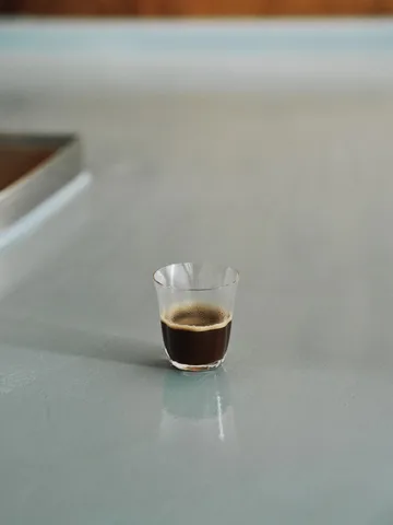 Silhouette double espresso glass 11 cl 4-pack - Clear - Serax