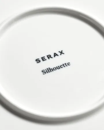 Silhouette plate M Ø23.5 cm 4-pack - White - Serax