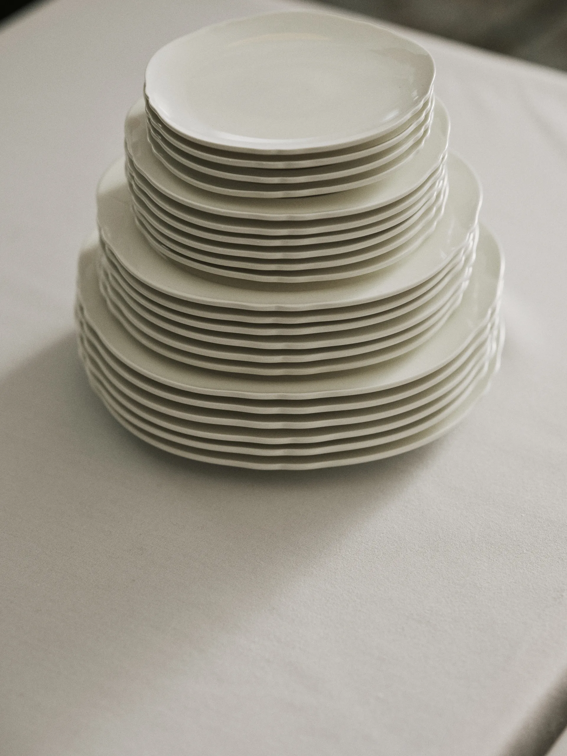 Silhouette plate S Ø20.6 cm 4-pack, White Serax