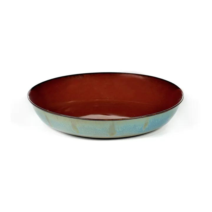 Terres de Rêves small plate 17.5 cm - rust-smokey blue - Serax