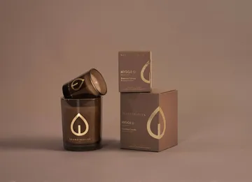 Hygge Gold Symbol scented candle - 65 g - Skandinavisk