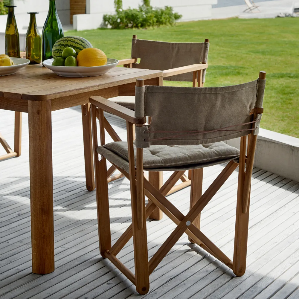 Korsö table 200x90 cm, Teak Skargaarden