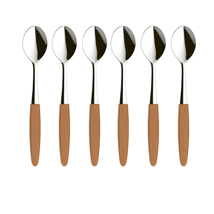 Skaugum coffee spoon 6-pack Ecco Teak - Skaugum of Norway
