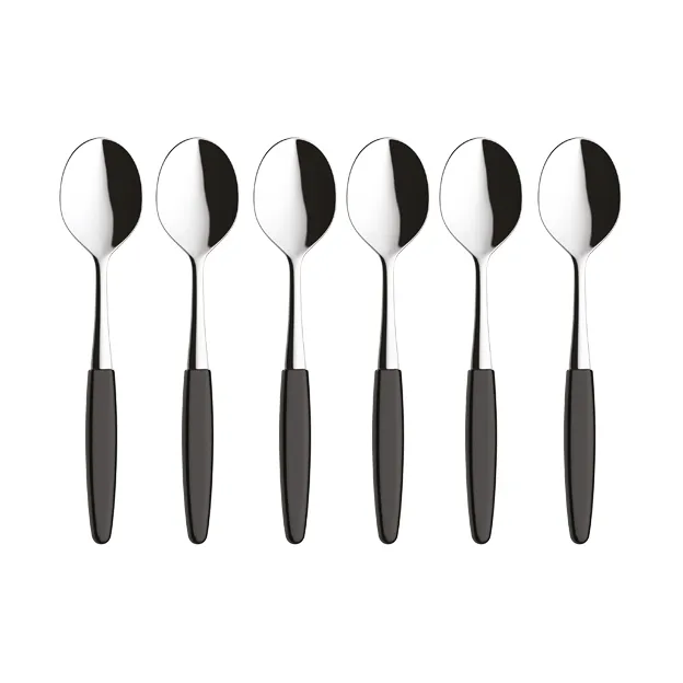 Skaugum dessert spoon 6-pack Urban Black Skaugum of Norway