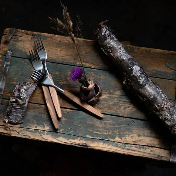 Skaugum fork 6-pack Ecco Teak Skaugum of Norway