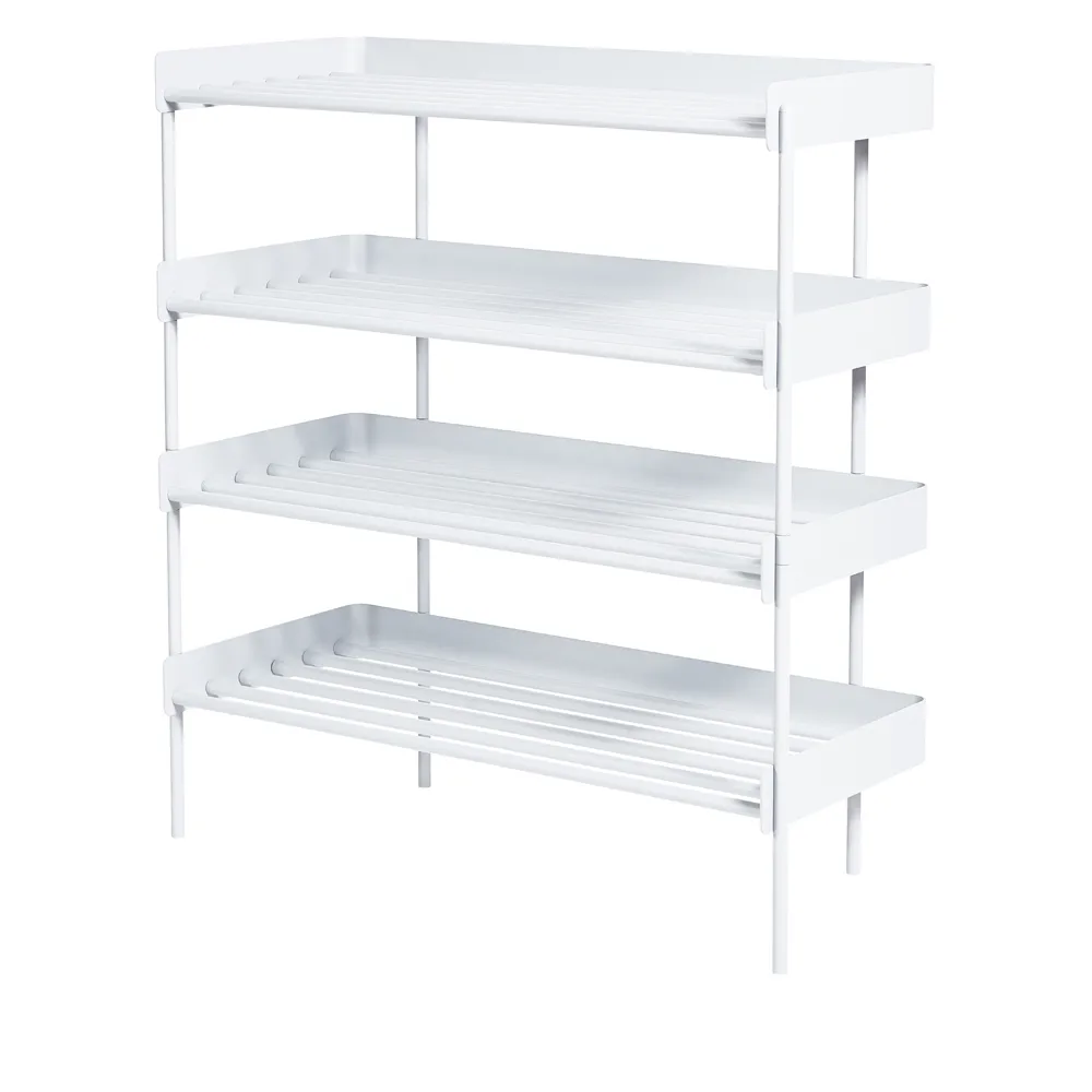 Alfred shoe shelf, White SMD Design