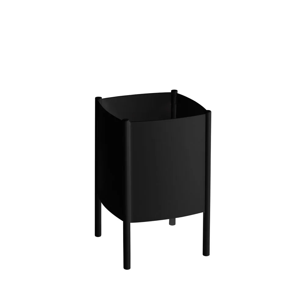 Convex Pot pot, Black, small Ø23 cm SMD Design