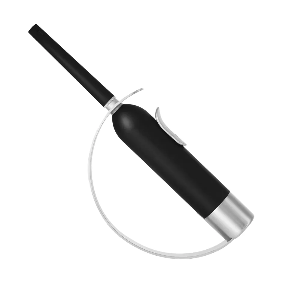 Solstickan Eldklinga lighter, Black-silver Solstickan Design