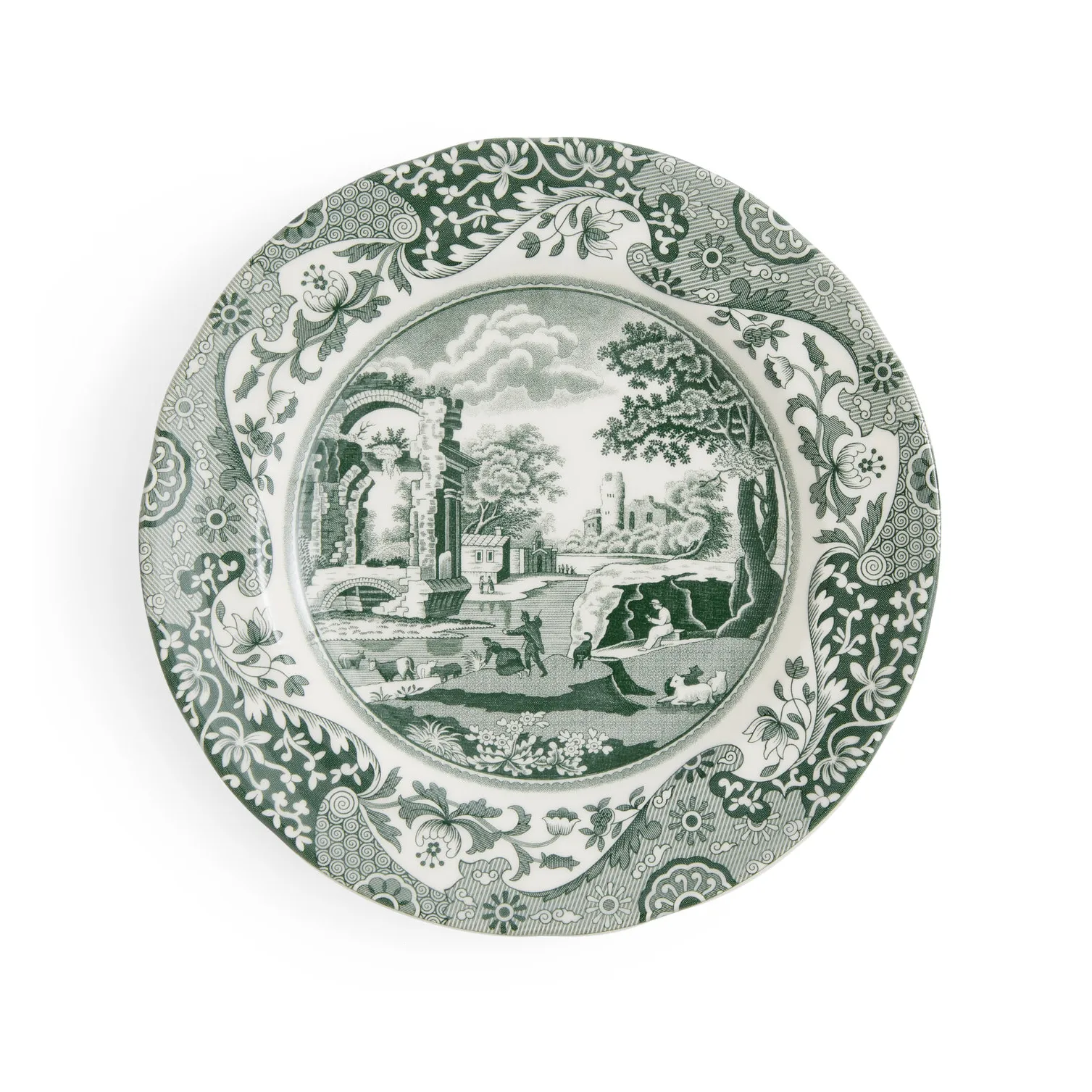Heritage Green Italian plate, Green, Ø20 cm Spode