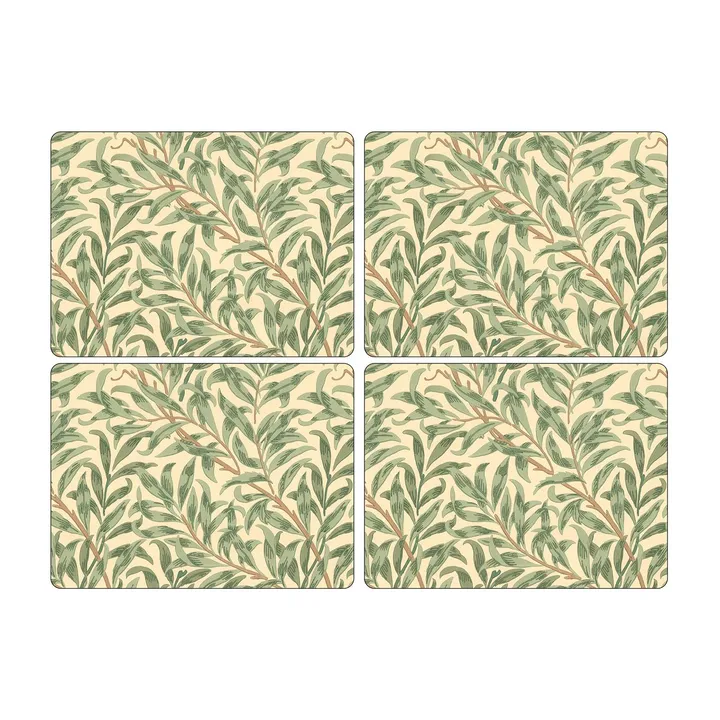 Willow Bough placemat 30x40 cm 4 pack - Green - Spode