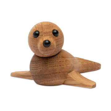 Mini Seal decoration 9 cm - Oak - Spring Copenhagen