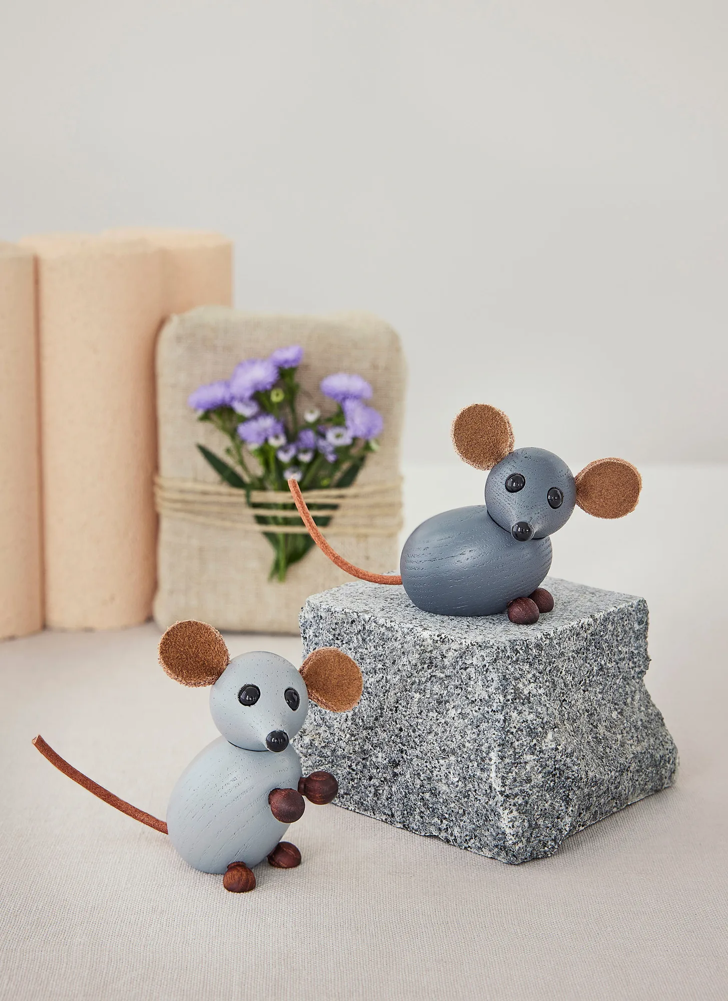 The house mouse decoration 4.5 cm, Grey Spring Copenhagen