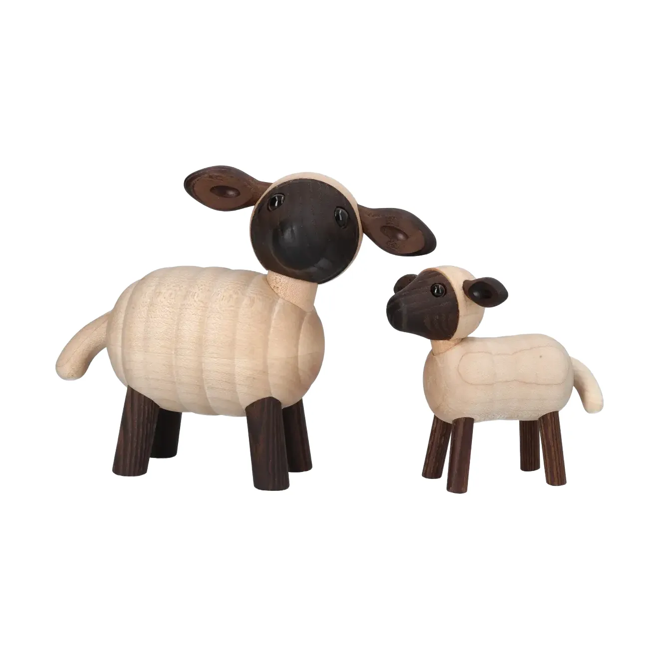 Will lamb figurine, Beige, 6.6x9xH8.5 cm Spring Copenhagen