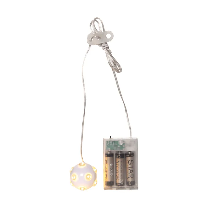 Lighty string lights, bulb for Advent star, White ball Star Trading