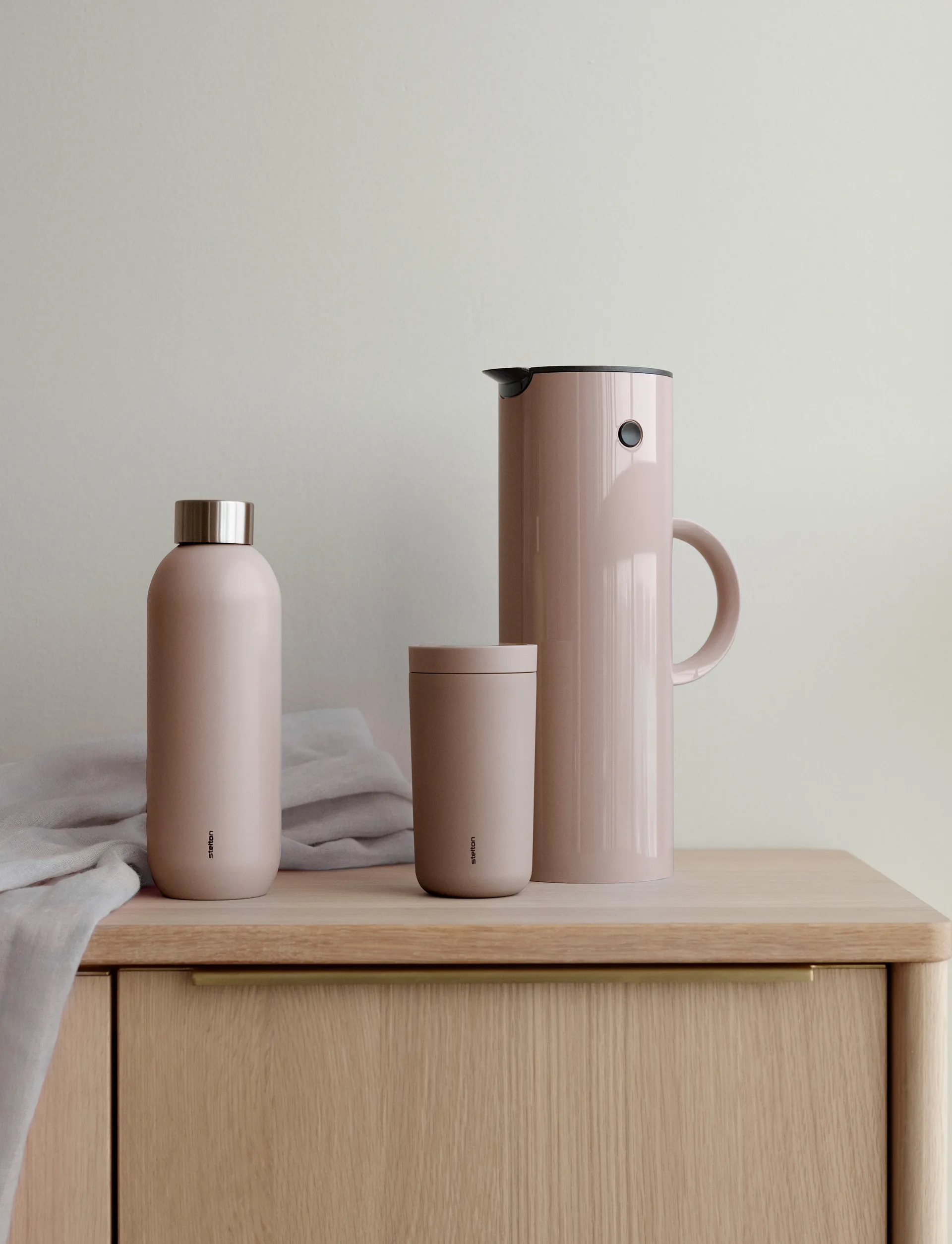 EM77 Stelton vacuum jug 1 l, Heather Stelton
