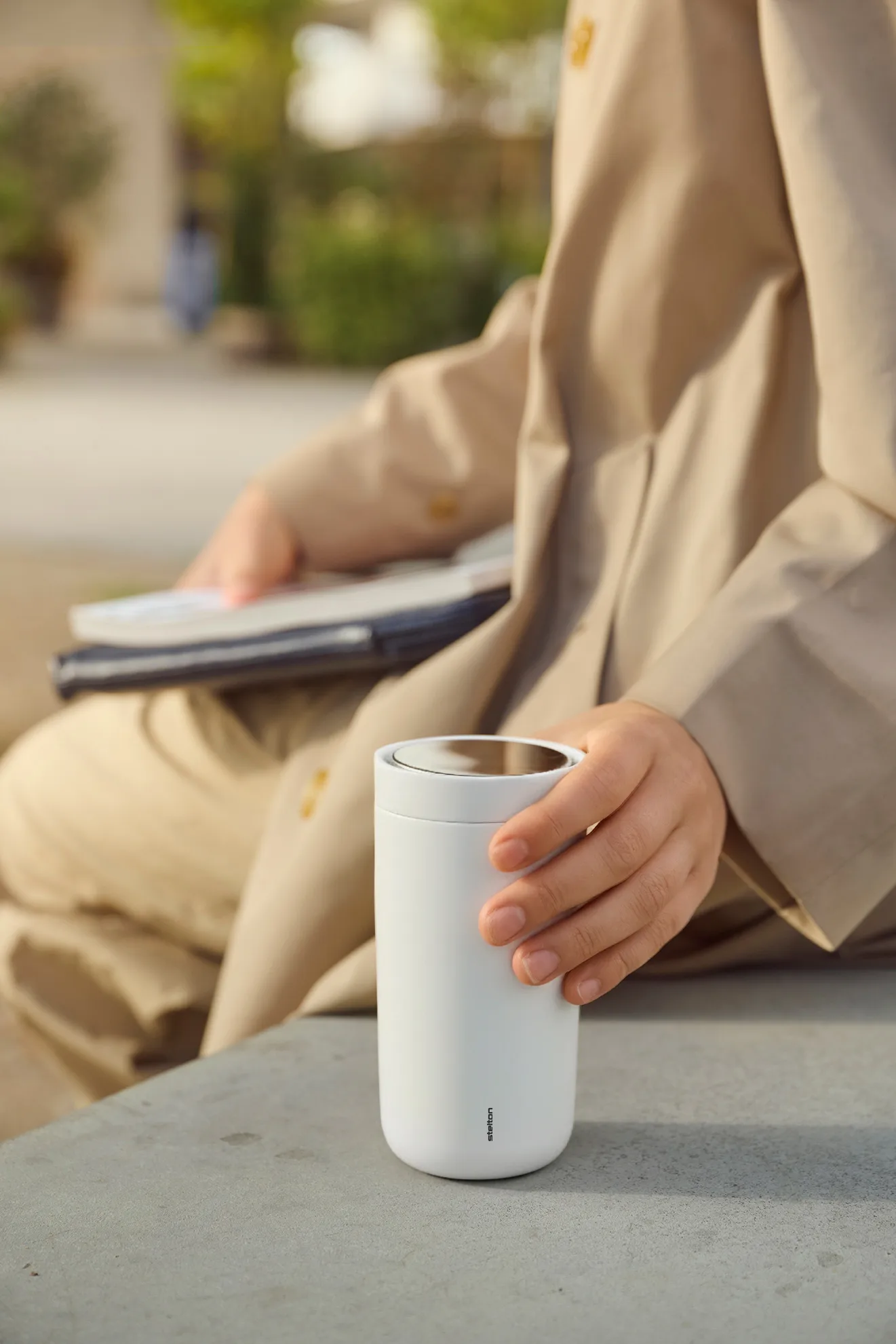 To Go Click mug 0.2 l, Soft chalk Stelton