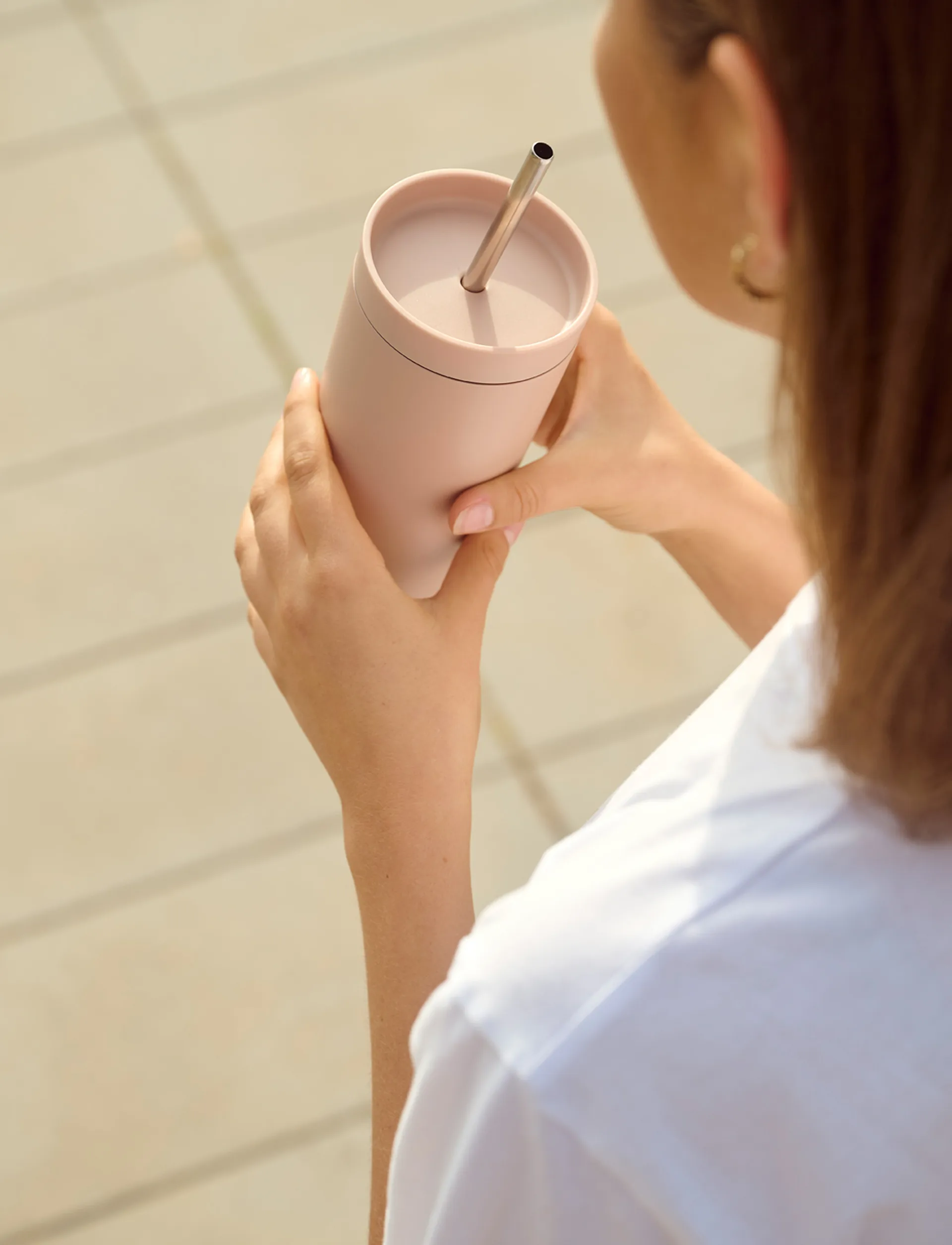 To Go Sip thermos mug with straw 0.4 L, Heather Stelton