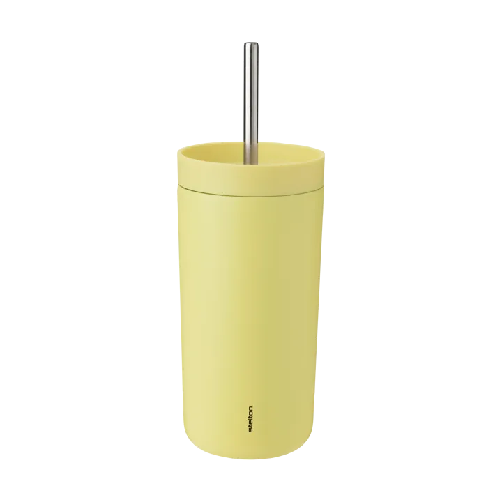 To Go Sip thermos mug with straw 0.4 L - Laevis - Stelton