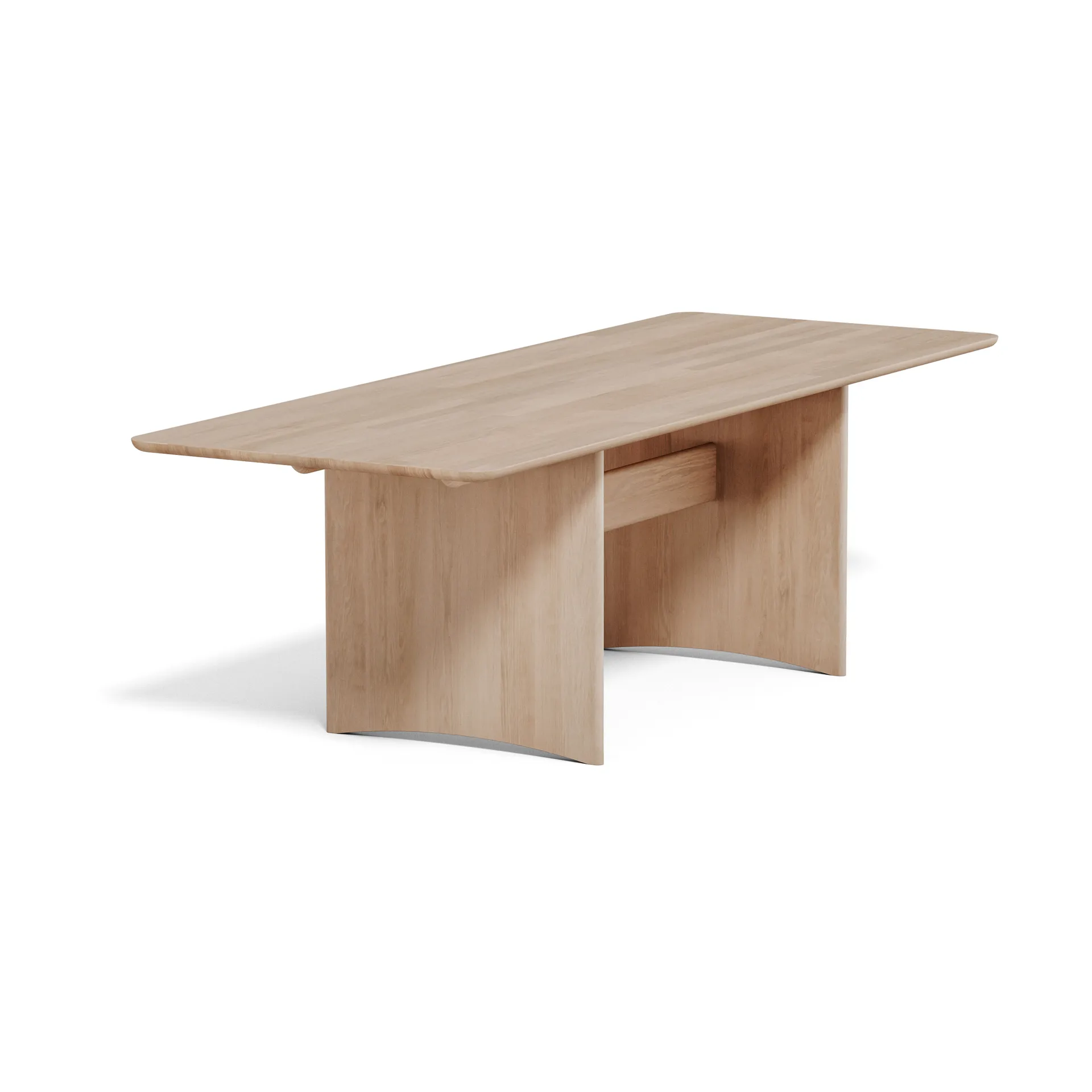 Alt table 90x245 cm oak, Light matte lacquer Stolab